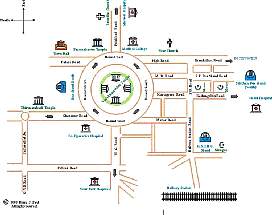 Trichur City Map, 76 KB